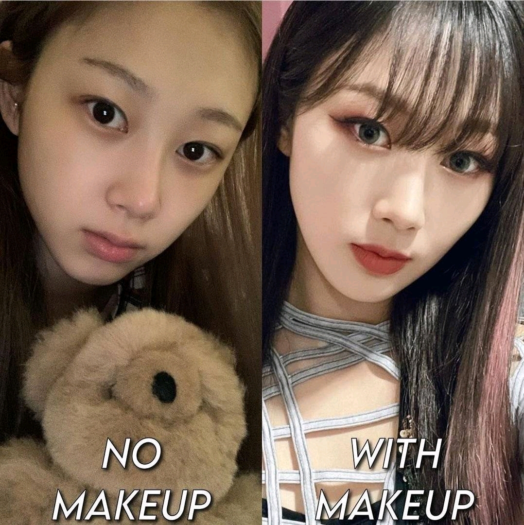 aespa的妆容为什么总是莫名老气,sm化妆师是看素颜是