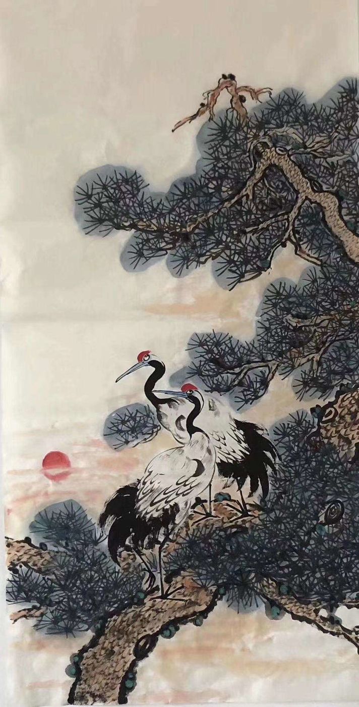 画家曹广新一一画中有诗 挥洒自如作品赏析