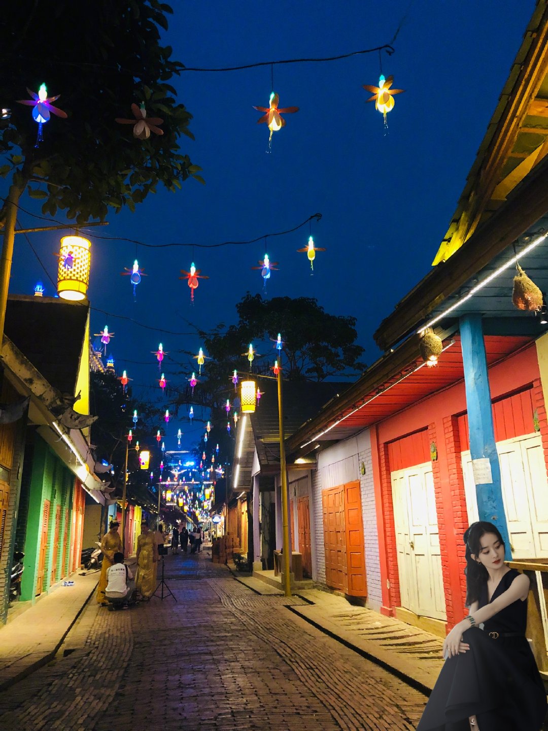 Zhao Liying is basked in " oneself are patted " after the photograph, vermicelli made from bean starch is initiative P graph contest, whose P to see best? 