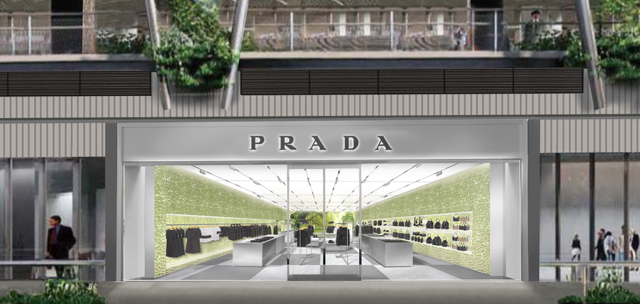 PRADA 在东京开了新店，OMA 的设计居然用海绵做墙面