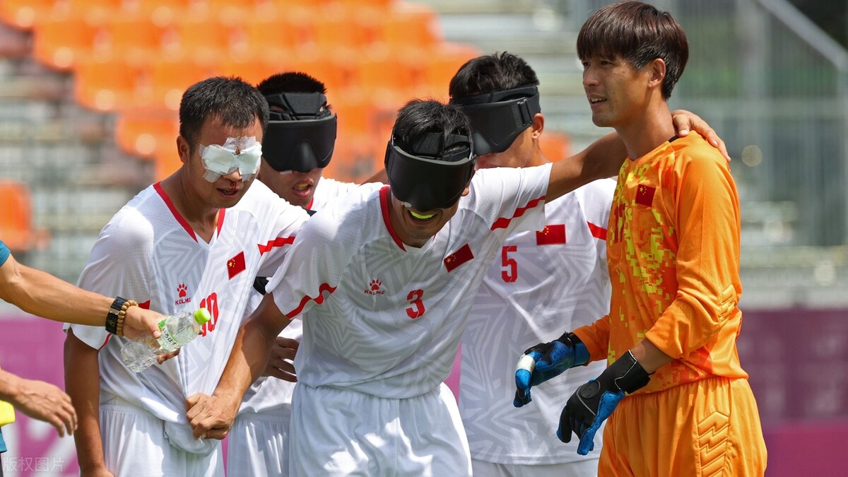 励志的2-0，一波两连胜！中国盲人男足爆发，力克日本晋级半决赛