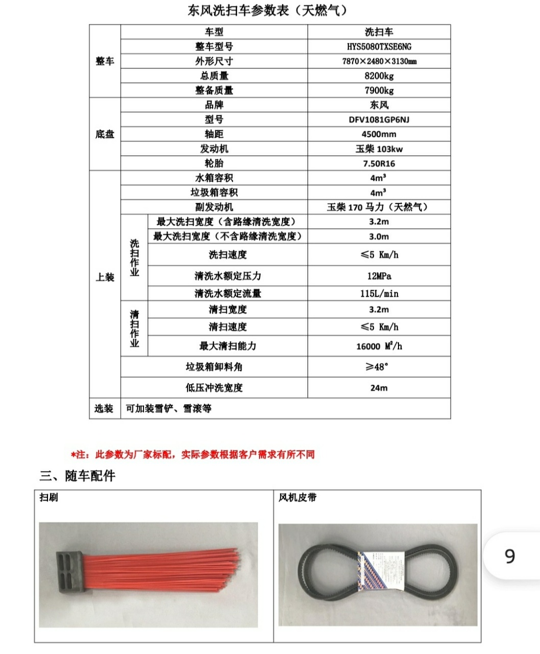 天然气洗扫车让道路更干净