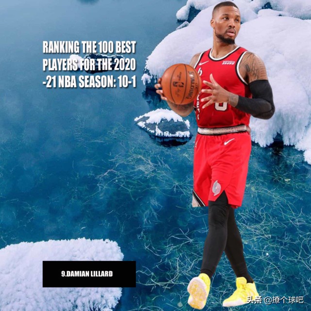 美媒评NBA新赛季前十球员，哈登第8库里第6，字母
