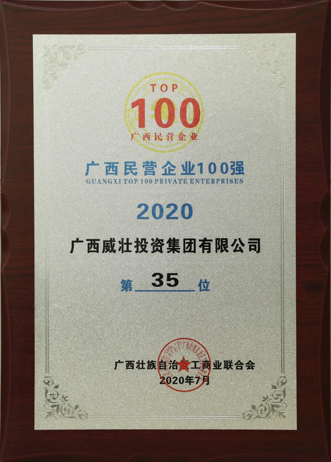 年度盘点丨2020年广西威壮集团大事记