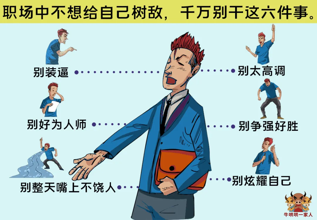 帮你提高职场情商的十张图