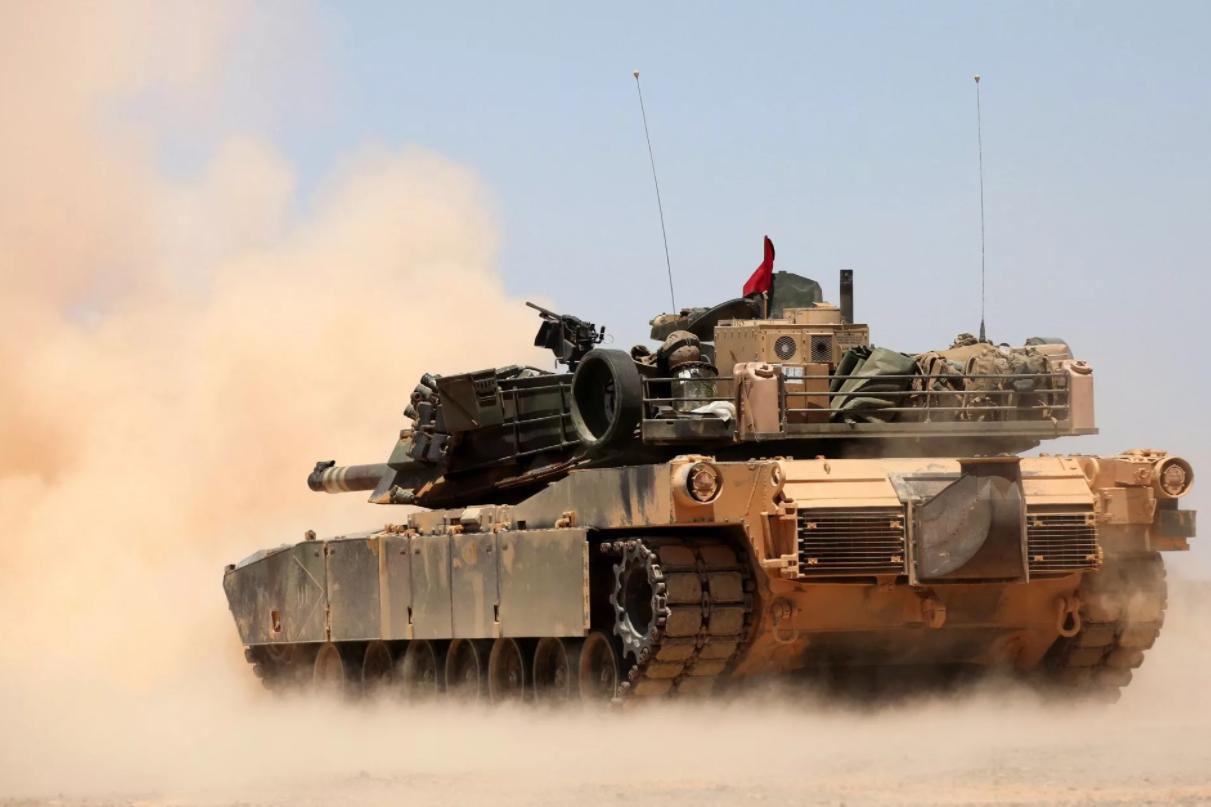 M1 Abrams tank, equipped with advanced fire control system, is the ...