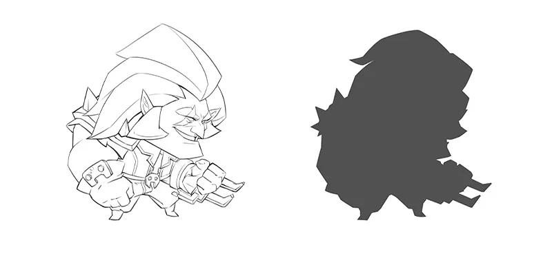 现代卡通系列-角色1p