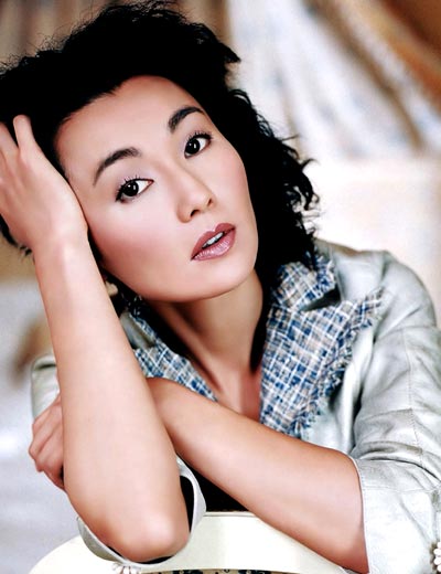 It's no exaggeration to say Maggie Cheung has a beautiful face. She is ...