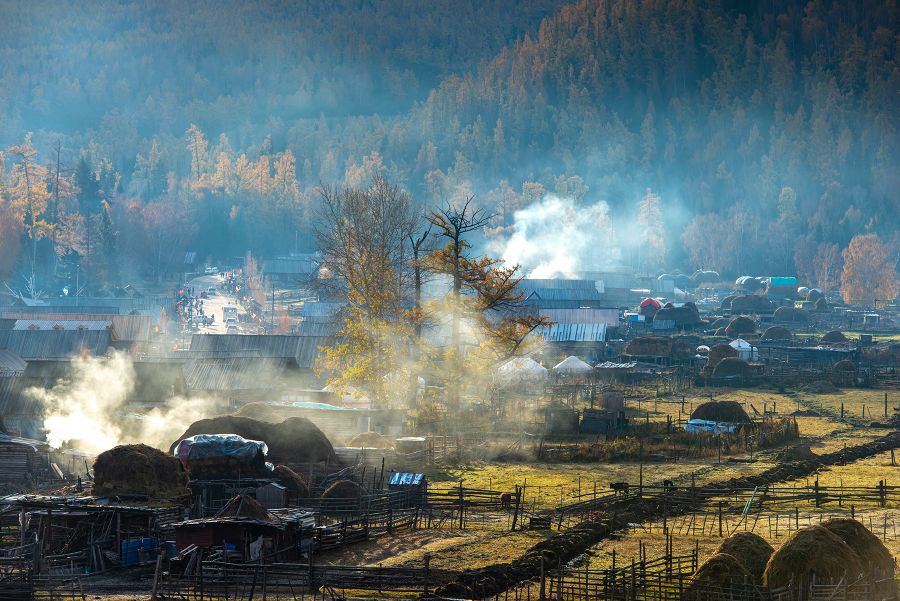 God's back garden-Kanas autumn scenery
