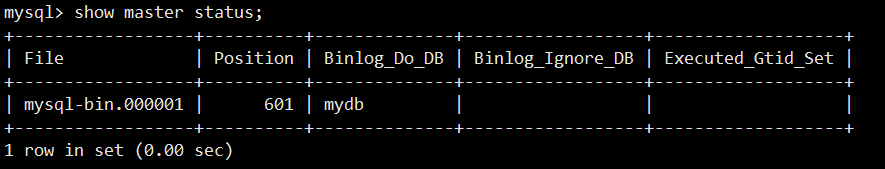 Mysql5.7主從配置