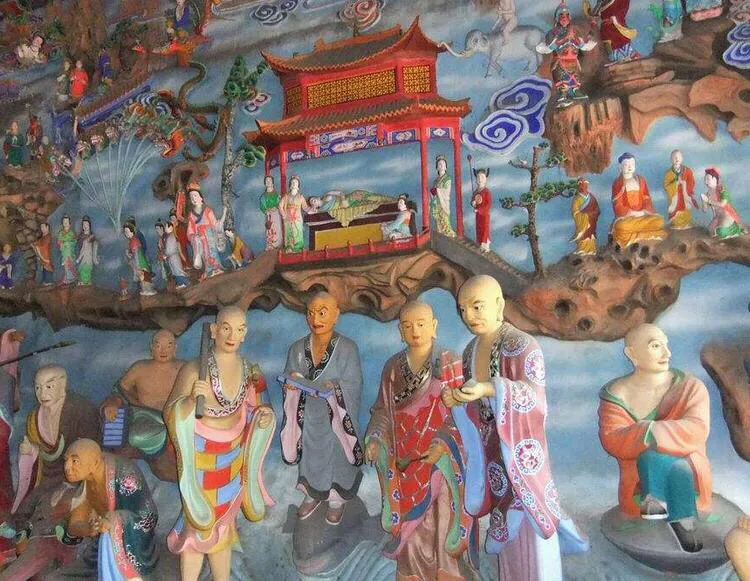 我国最“奇特”寺院，明明是庵却都是和尚，寺内观音都长着胡子