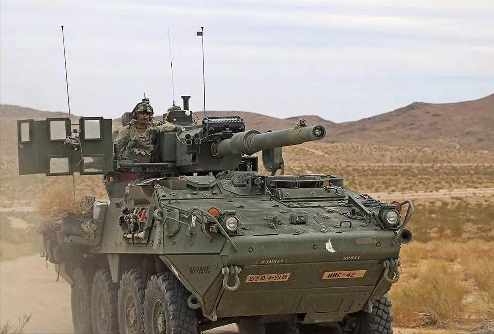 The U.S. Army announced that the M1128 Stryker mobile artillery system ...