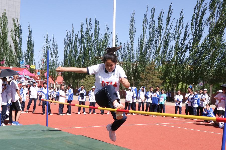 定边县定边中学2021夏季运动会开幕(图9)