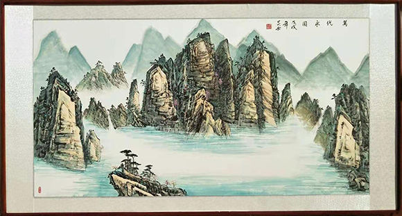 弘扬雷锋精神书画名家 张孔湘——笔精墨妙 挥洒自如