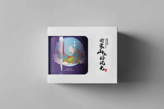 当天蒙山遇上插画丨一起来 “ 云 ” 游天蒙景区吧！