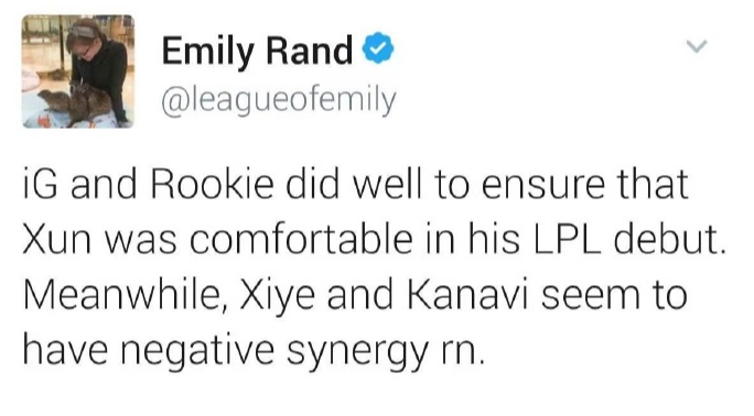 Does JDG problem go after all be in? North America edits: night and Kanavi cooperate with the gender is negative