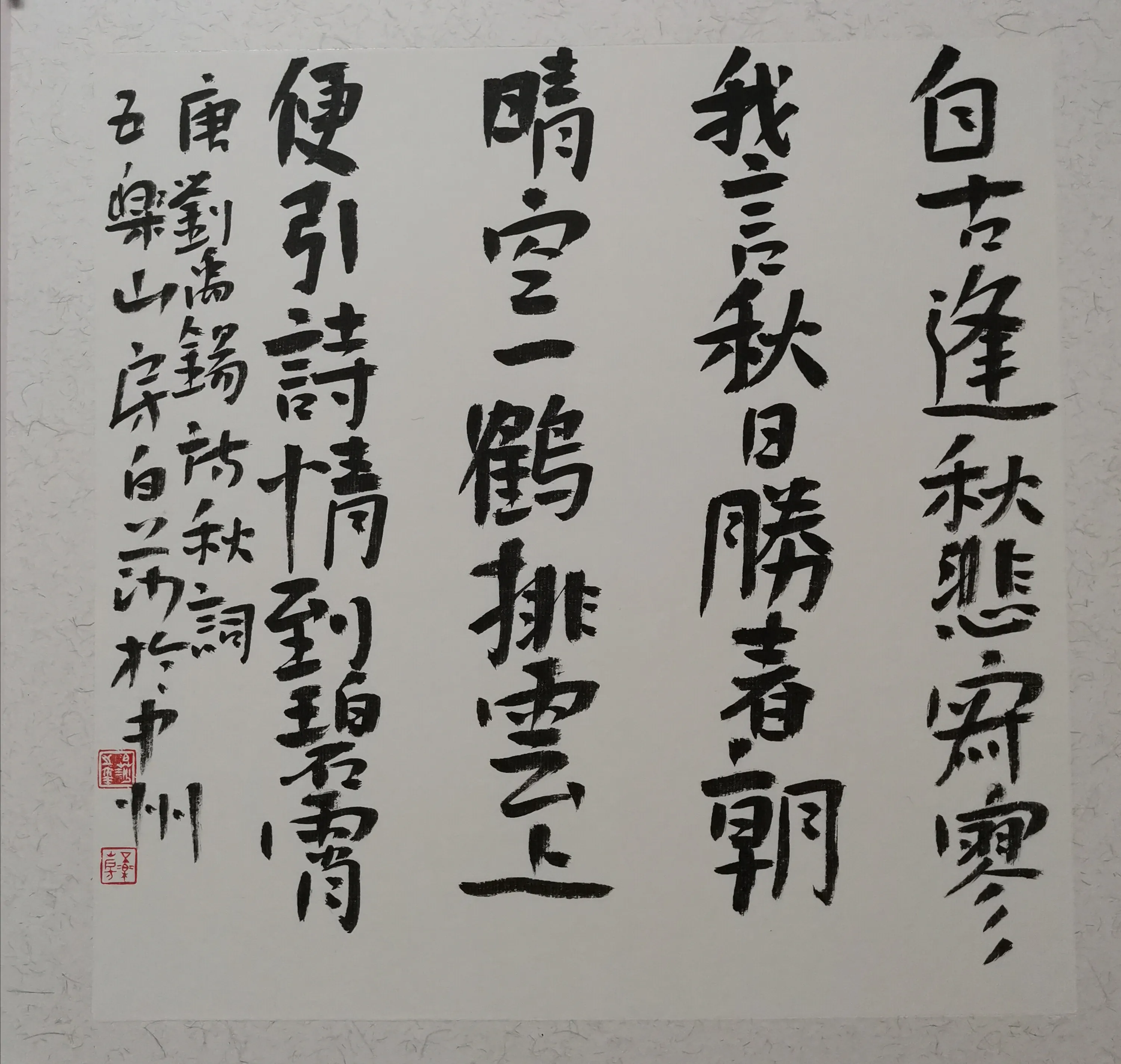 著名书法家—白莎作品欣赏