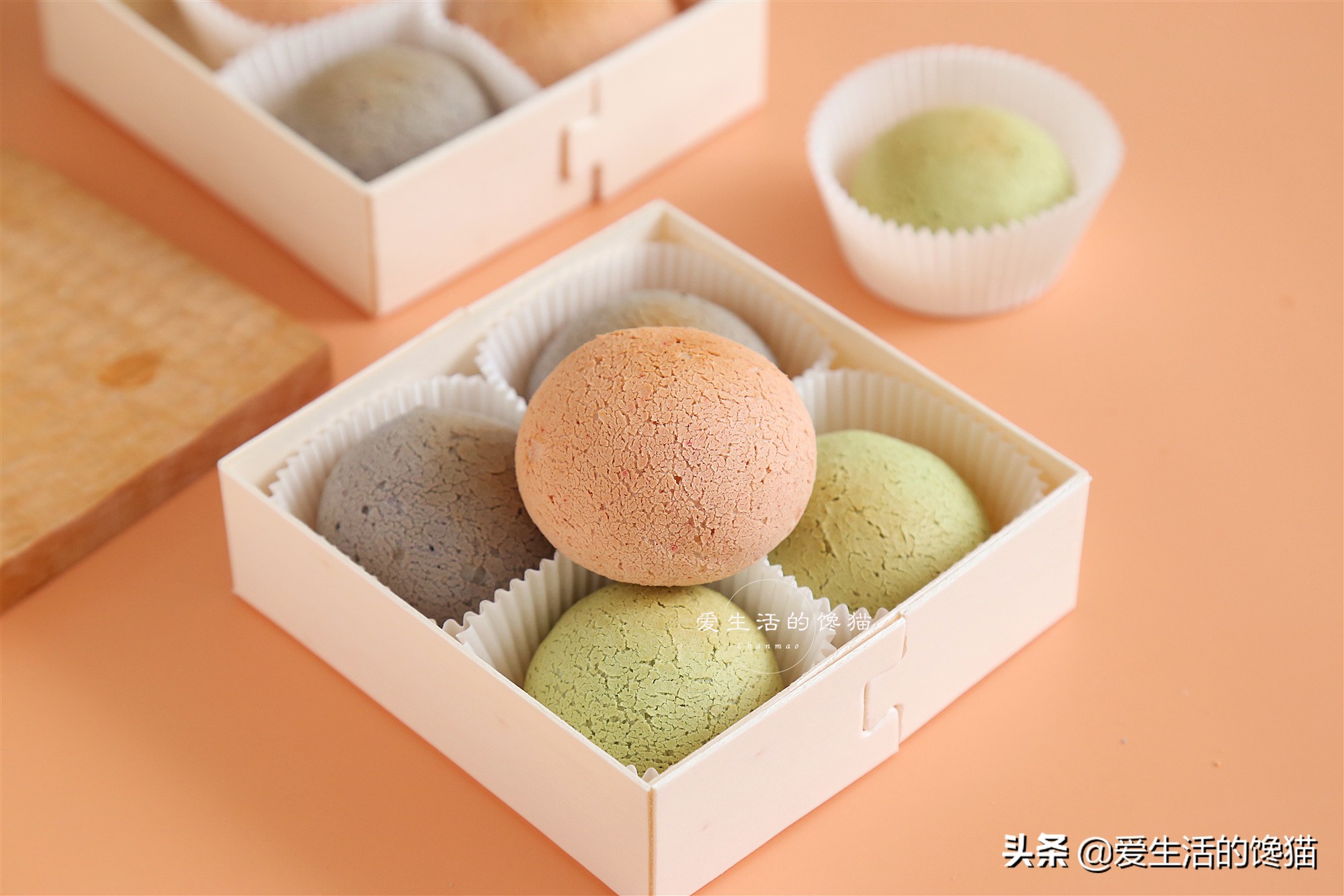 靠譜的麻薯包配方來了，揉一揉，烤一烤，個個空心圓溜溜