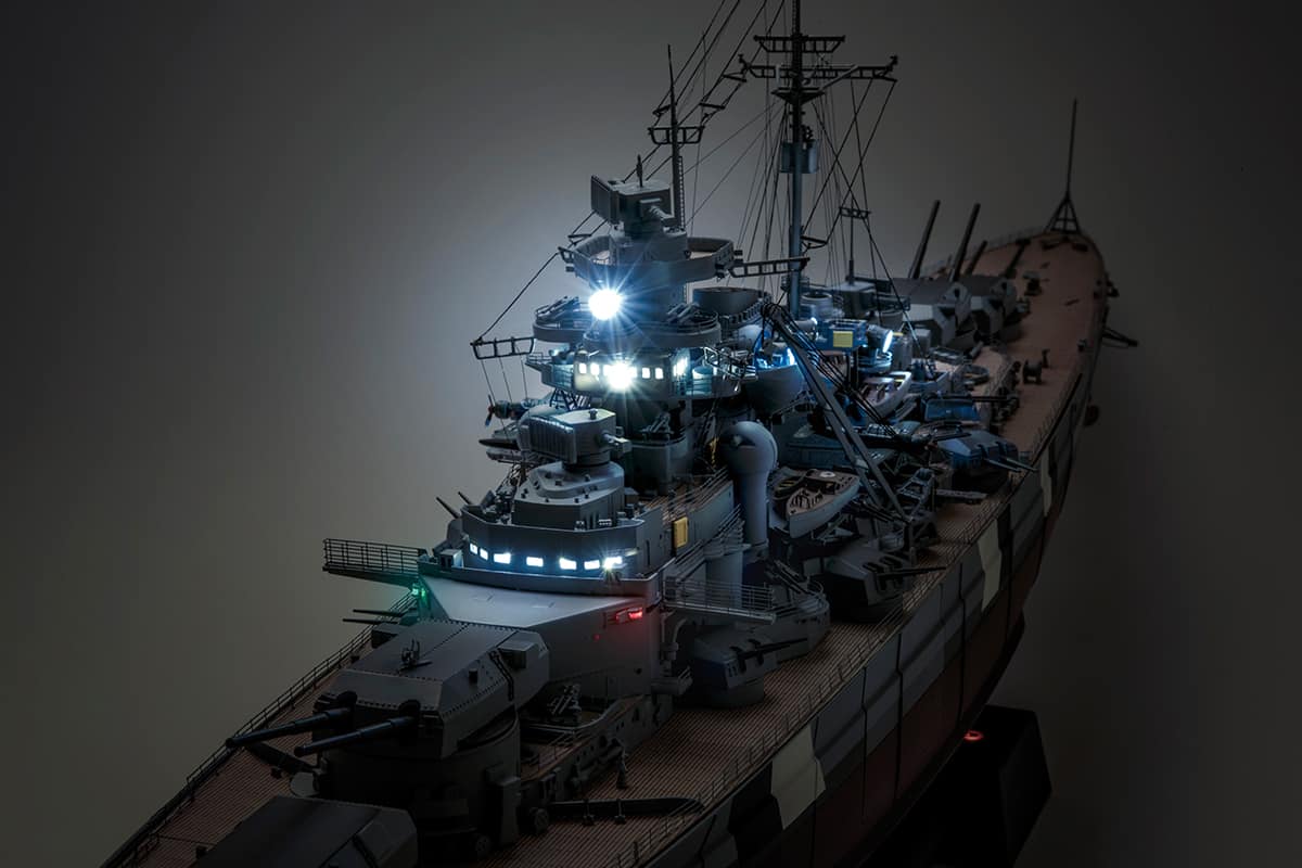 agora models推出1/200比例全金屬船底俾斯麥級戰列艦