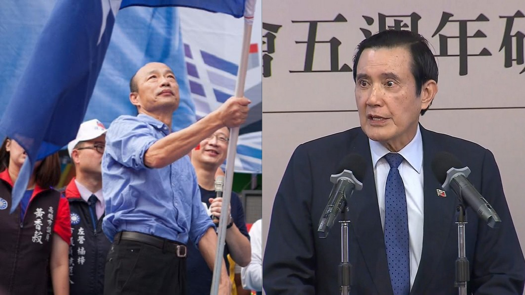 韓國瑜人氣高複出拼黨主席？ 馬英九不置可否