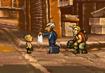 街機(jī)游戲中那些悲催的NPC，看熱鬧的吃瓜群眾也會(huì)被打