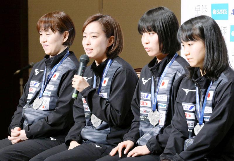 Japanese women's table tennis coach It is not a dream for the women's