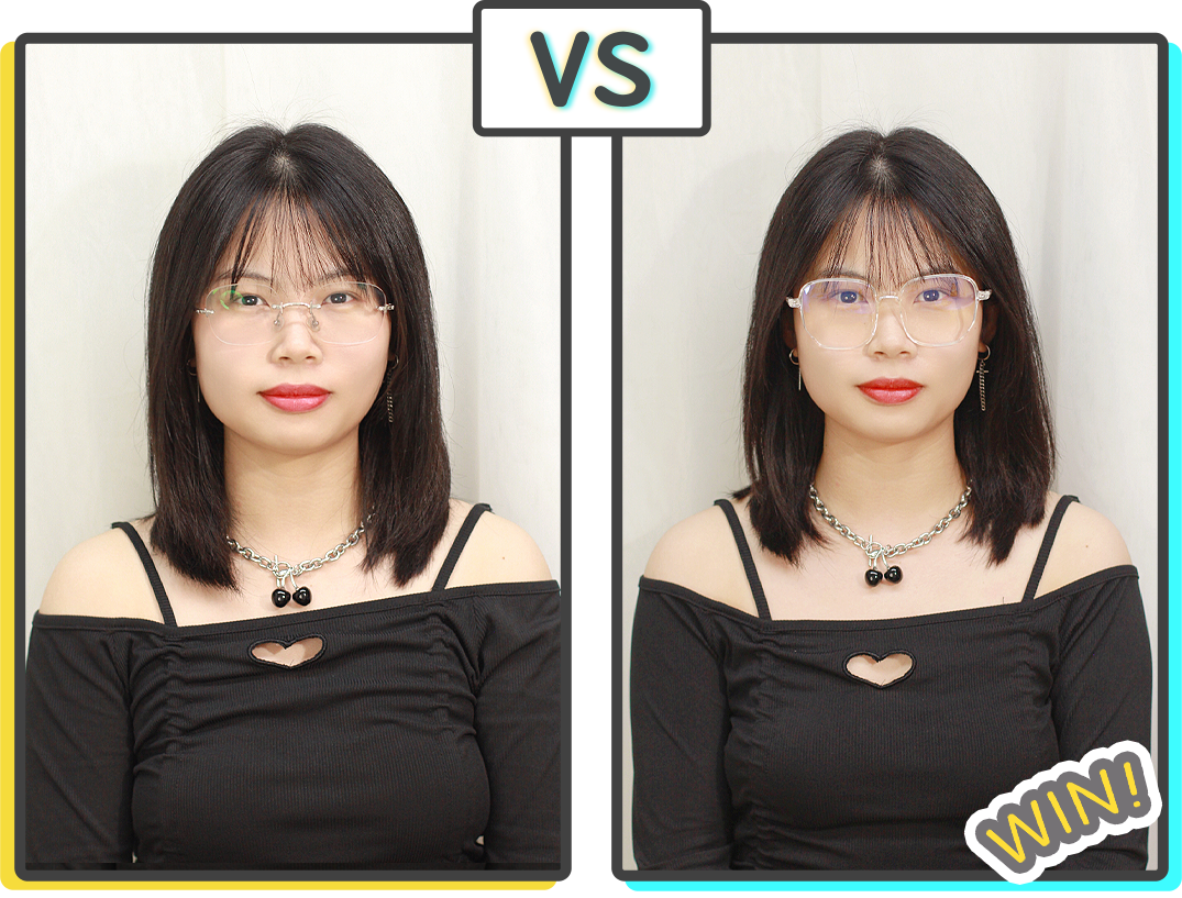 女生長期戴眼鏡與不戴眼鏡，到底有什么區別？