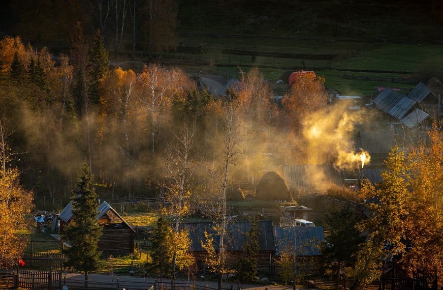 God's back garden-Kanas autumn scenery
