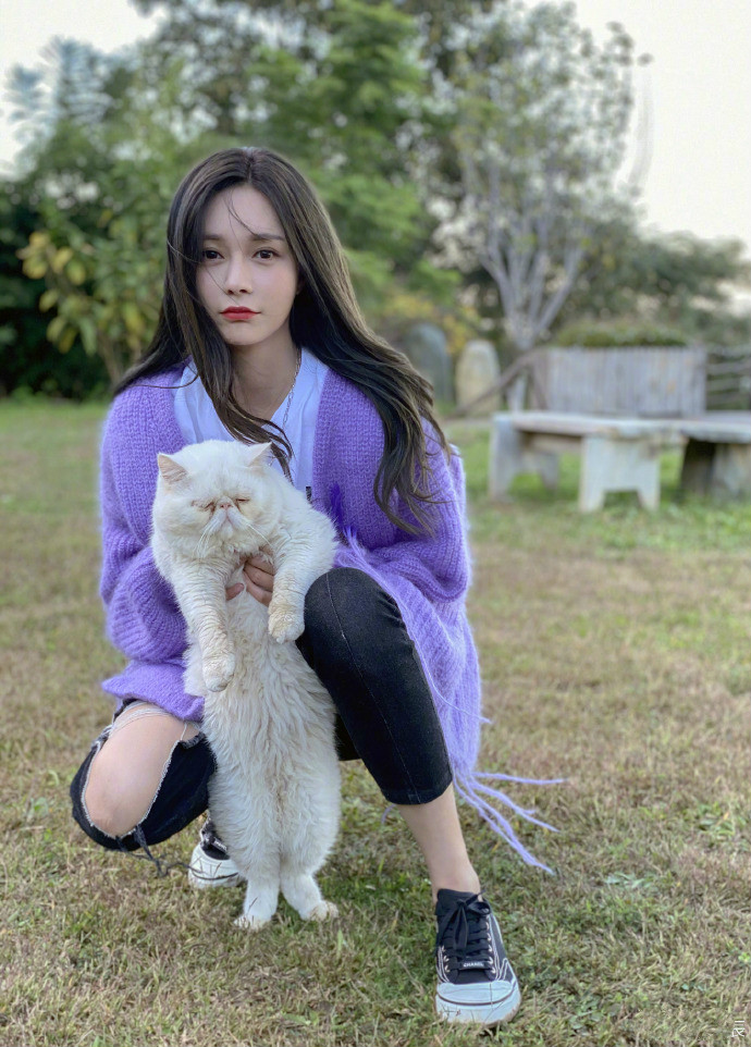 沈梦辰晒全家福，一家穿亲子装画面温馨，辰爸