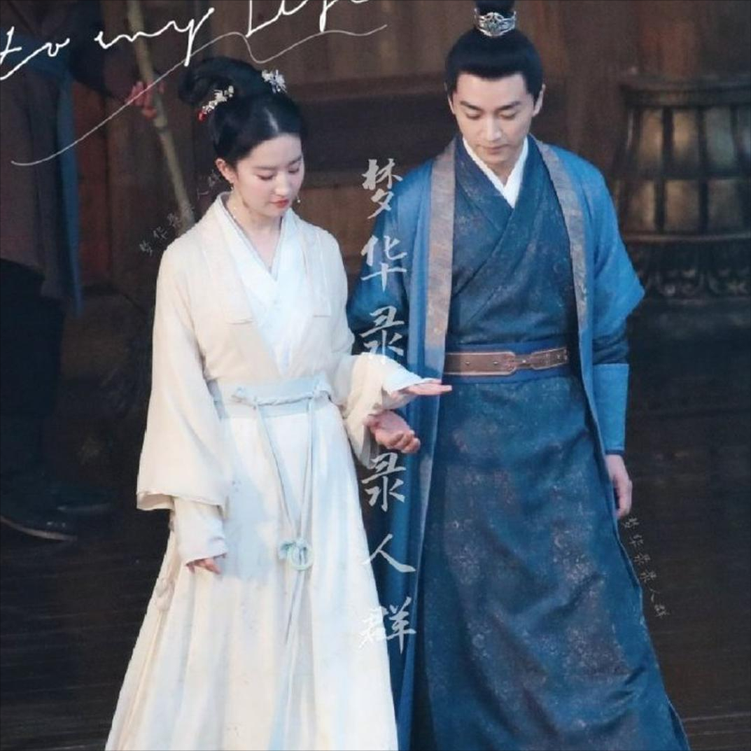 " dream China is recorded " the road appears newest exposure, photograph of old dawn ancient costume kisses Liu Yifei to have lake side