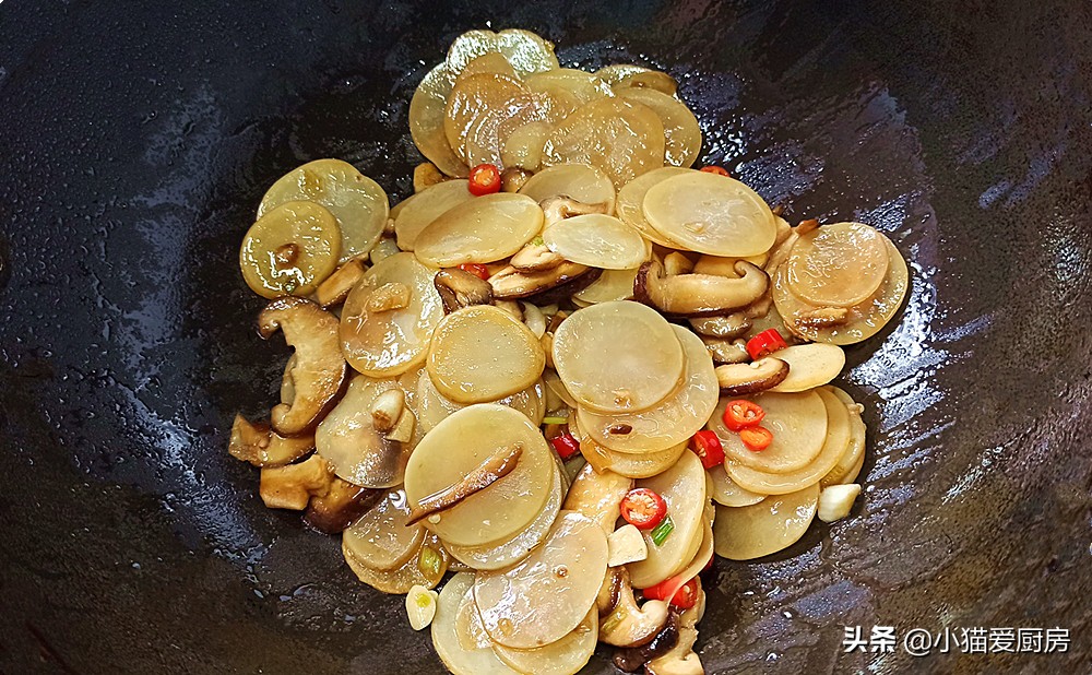 图片[11]-【土豆片炒香菇】做法步骤图 味道感觉比肉还好 是不错的家常-起舞食谱网