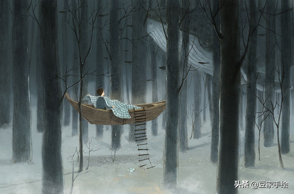 Jin Xingye超现实幻想插画设计