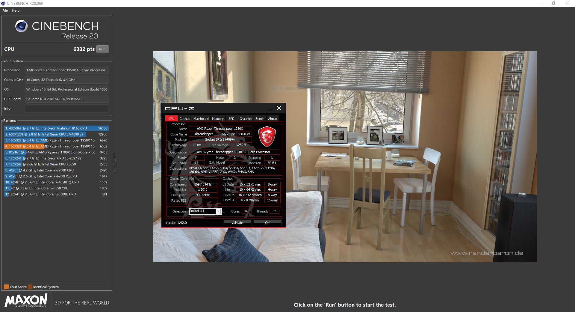论性能两年前的AMD依旧王者，线程撕裂者热烤氪金枪二代