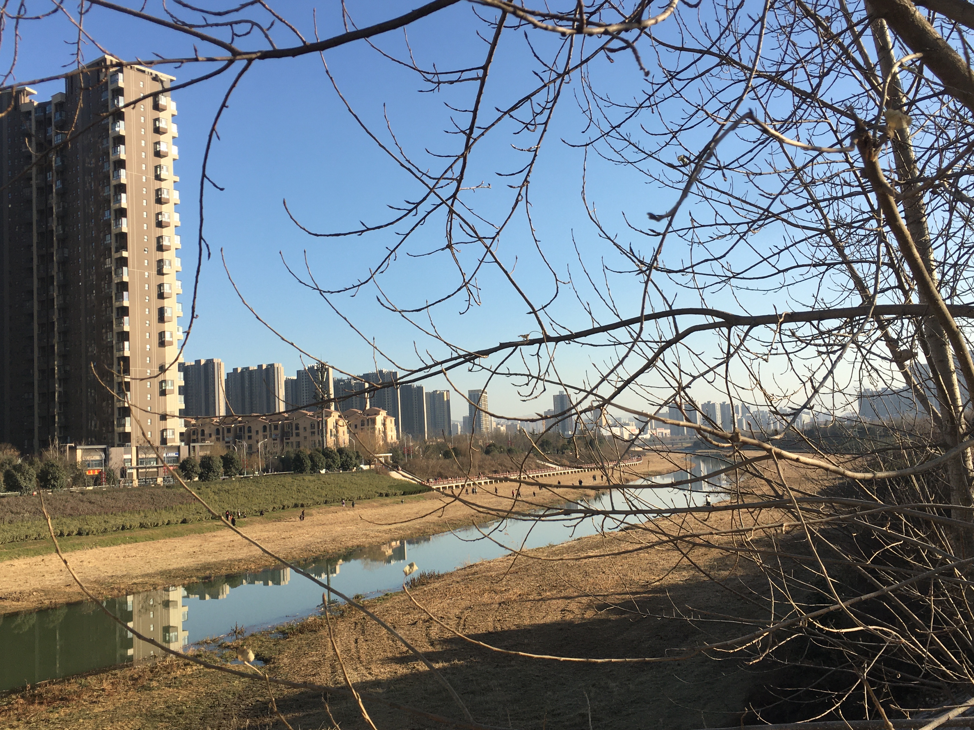 西安八大河之一:浐河,历来素有玄灞素浐之称