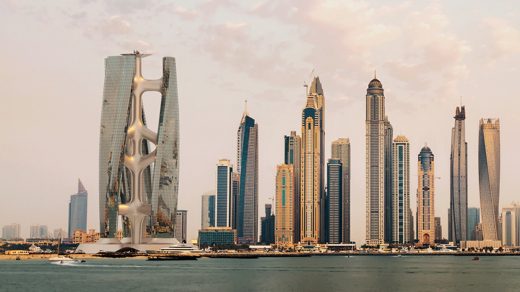 Dubai's new landmark: the rotating 