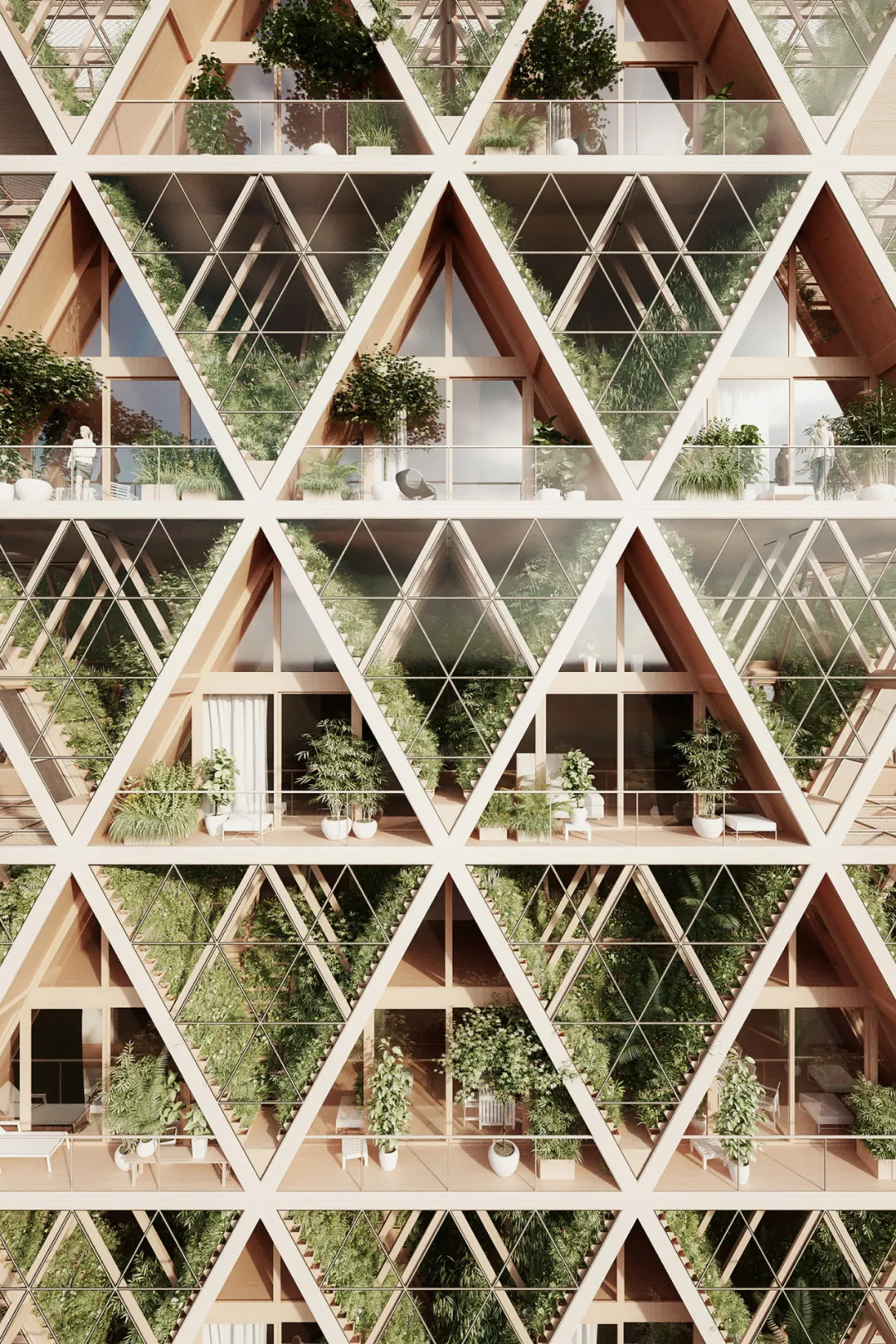 YDD·建筑 | Precht identifies:几何形状生态建筑综合体