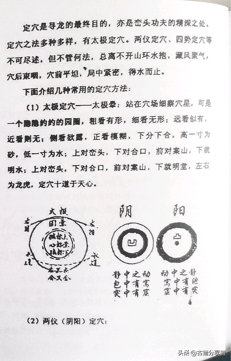 风水阴宅地理（龙法、穴法、砂法）