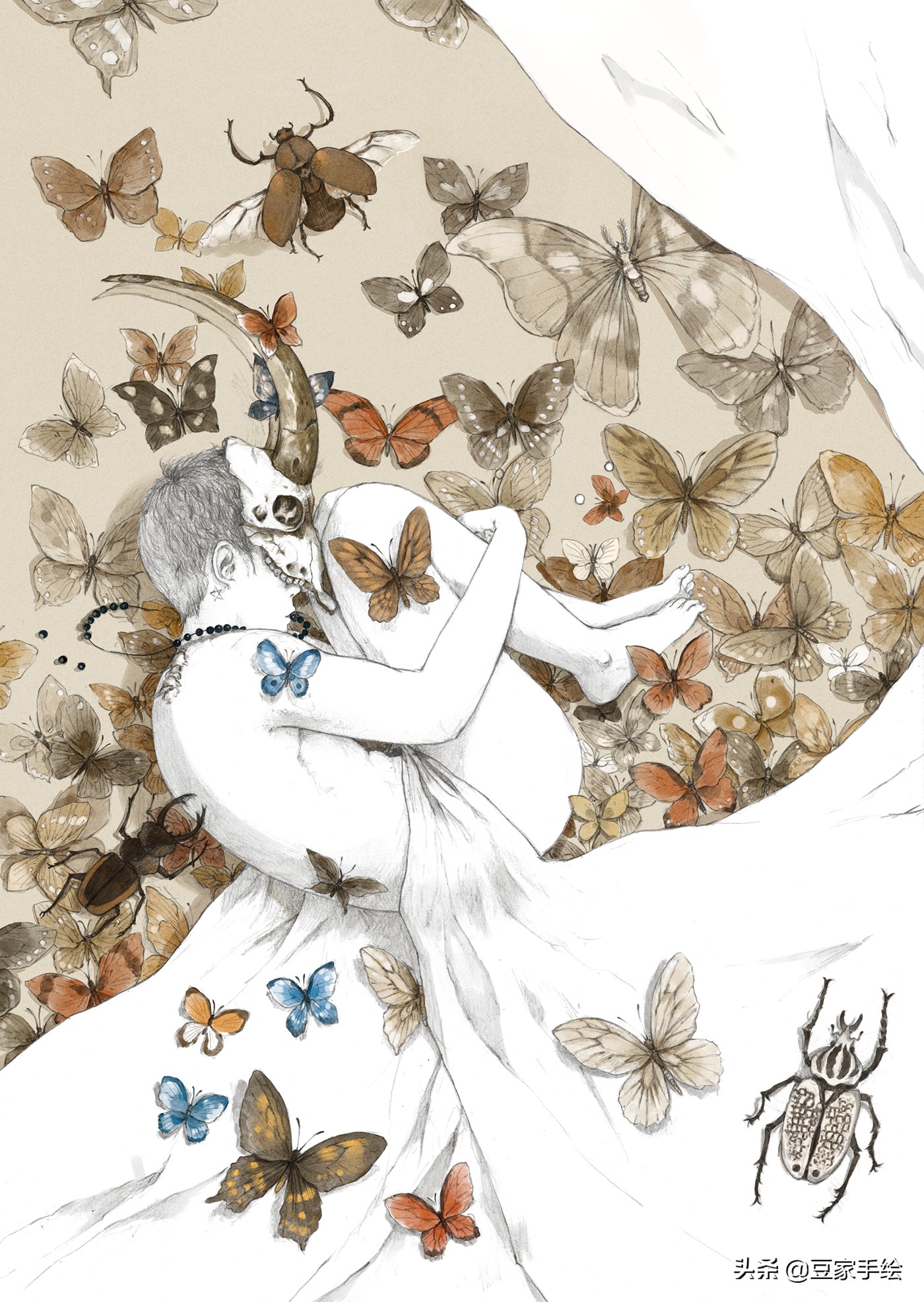 Jin Xingye超现实幻想插画设计