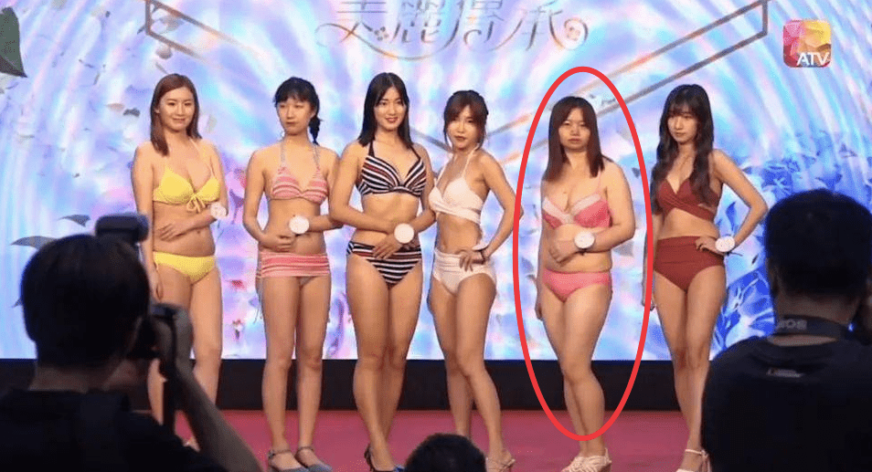 37岁黄花大闺女薛影仪参选亚姐，体态臃肿似大妈，扬言要进前三强