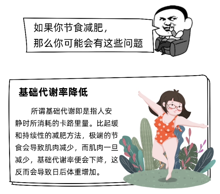 节食减肥要不得，“三分练七分吃”饮食合理最重要