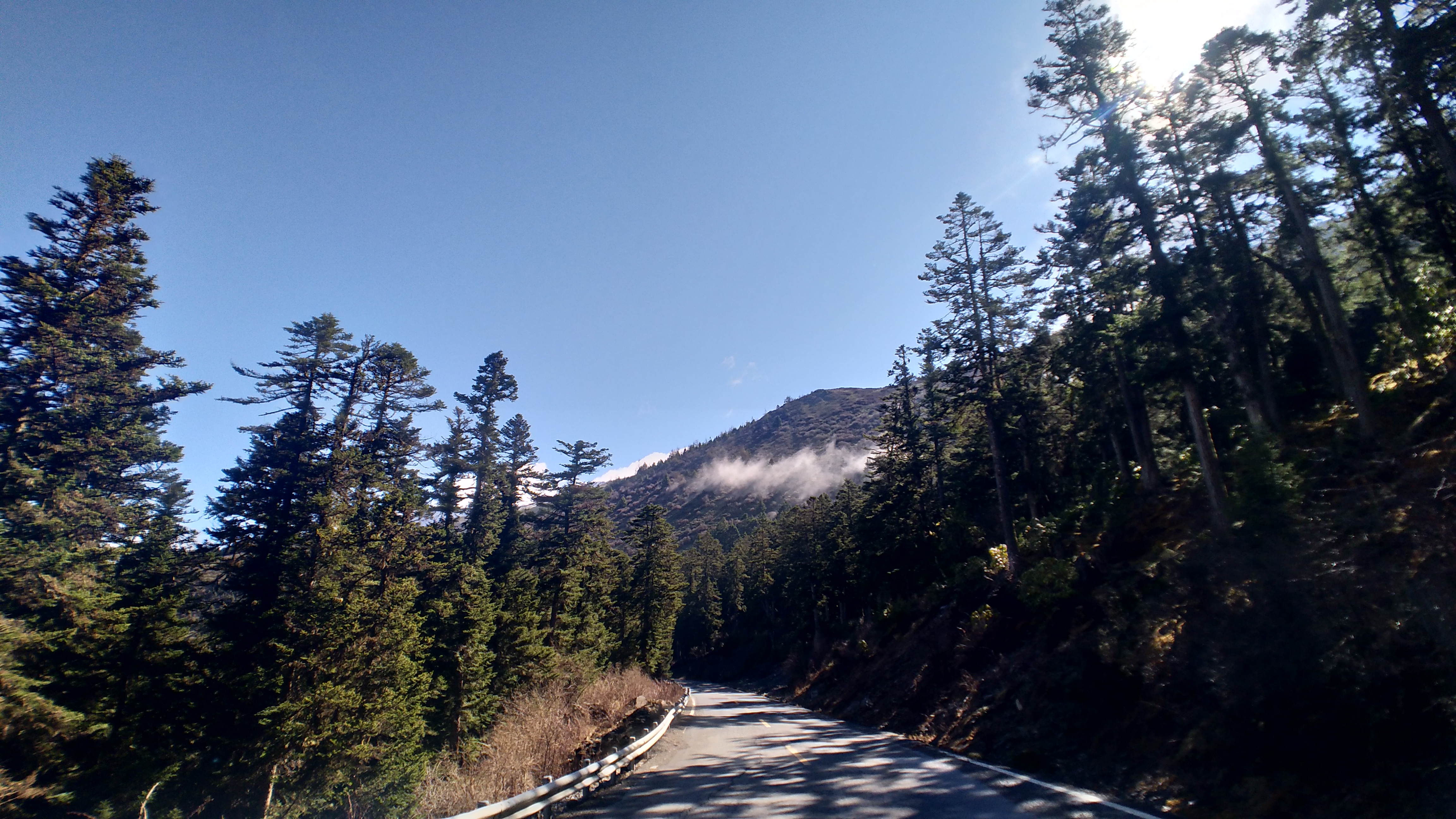 单人单车穿越雅安夹金山森林公园：体验一日四季轮回