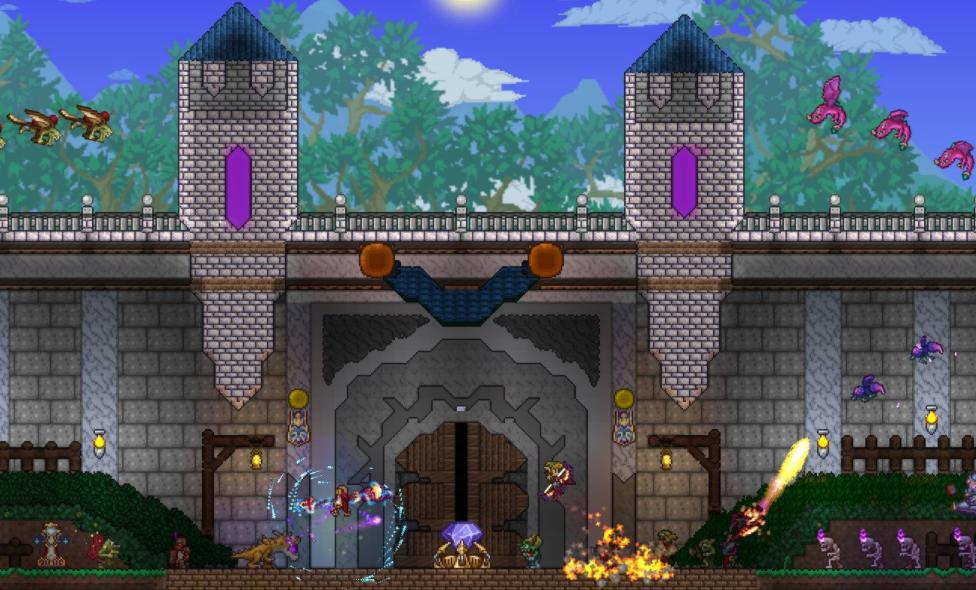 "Terraria Mobile Games" The binoculars from the eye of Cthulhu's