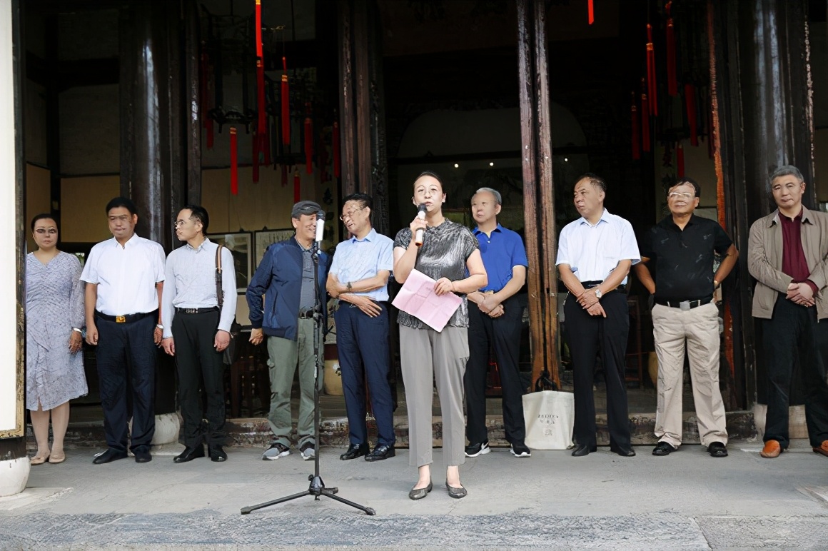 扬州市中国画学会“西湖金秋”画展开幕式在瘦西湖徐园隆重举行