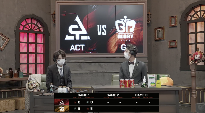 第五人格2021IVL夏季赛常规赛ACT vs Gr 第一局