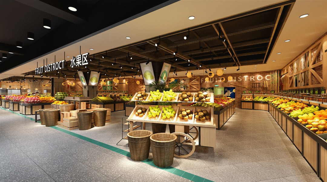 信誉楼超市丰收店开业全新形象成就开业首日冠军销售丨宝骐出品