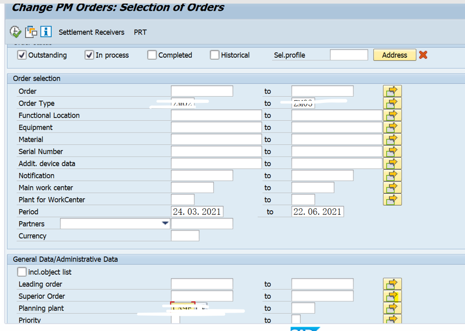 SAP PM 初级系列22 - IW38可以批量处理维修工单