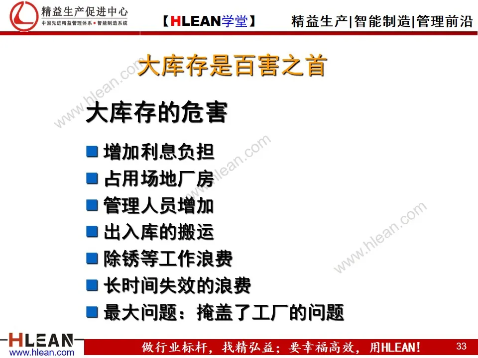 「精益学堂」精益生产培训