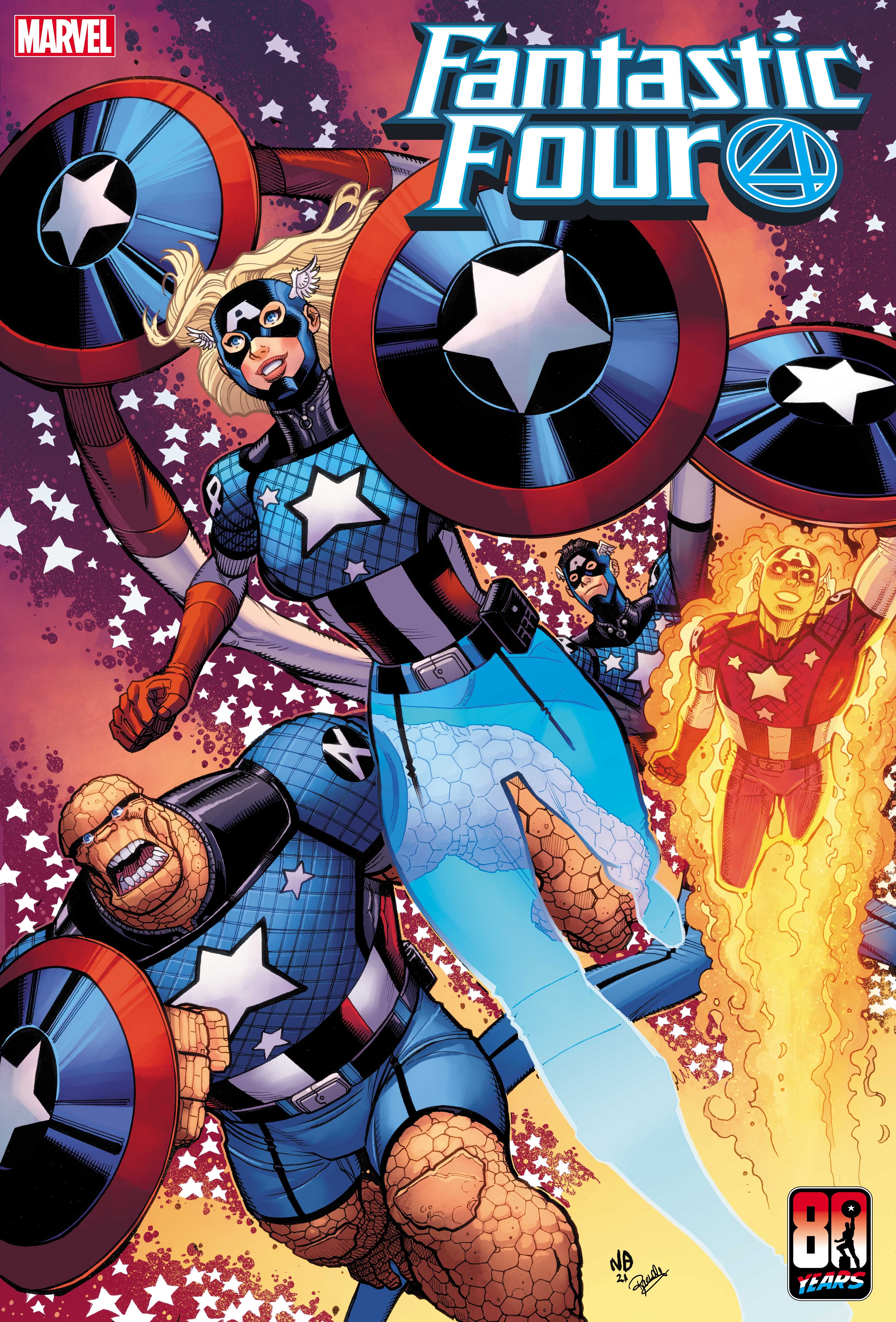Captain America's 80th anniversary, Marvel Comics released a 