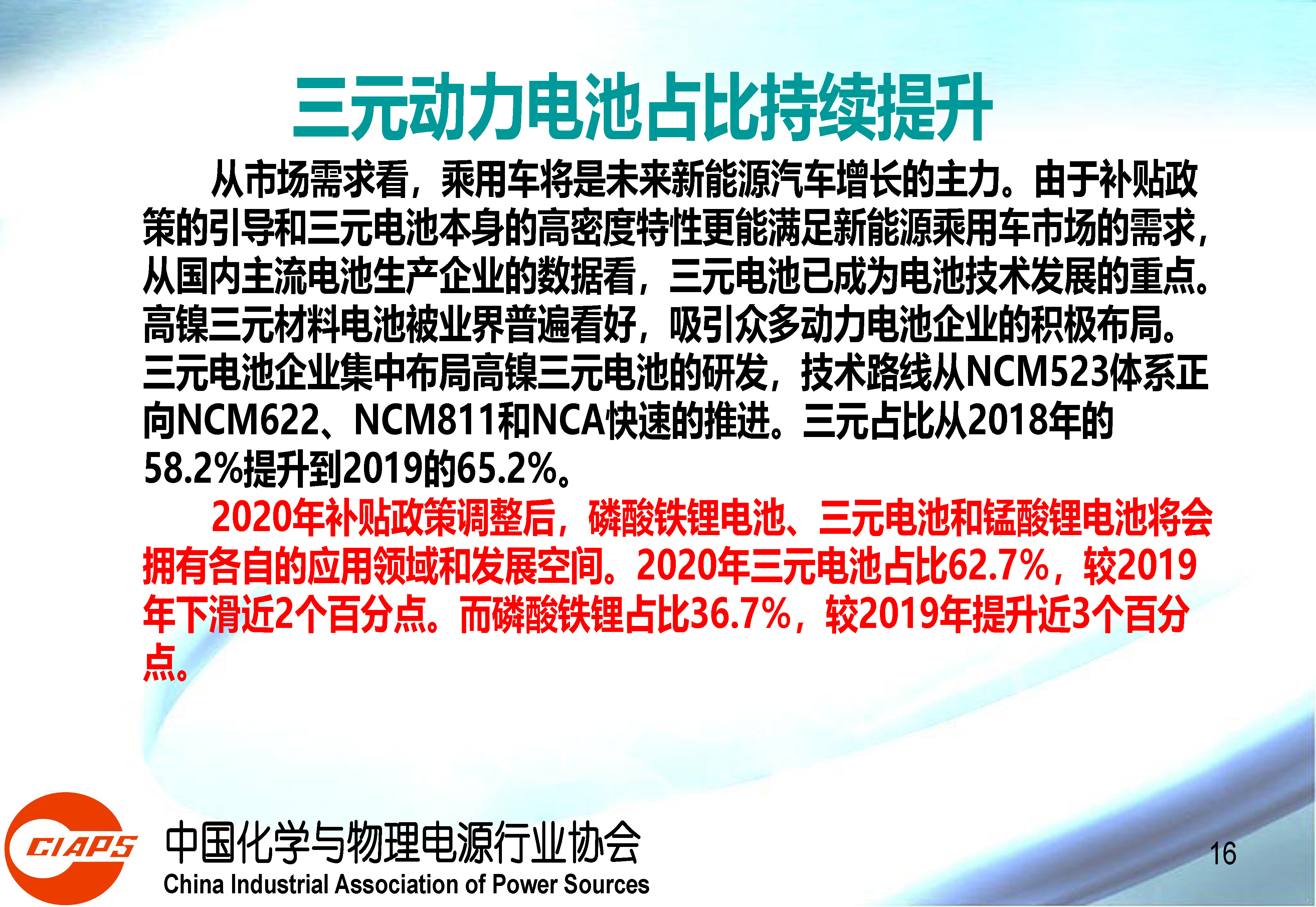 权威报告：中国动力锂离子电池产业发展的现状与机遇