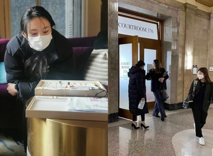 郑爽终于出席庭审，黑衣黑裤一脸严肃，我却关